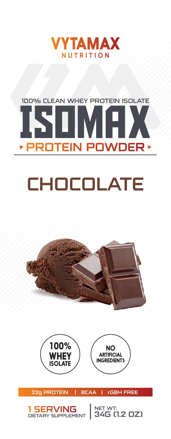 Variety Pack: Isomax Whey Protein Isolate(7 servings)