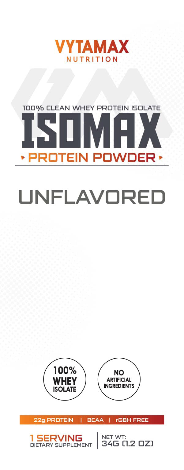 Variety Pack: Isomax Whey Protein Isolate(7 servings)