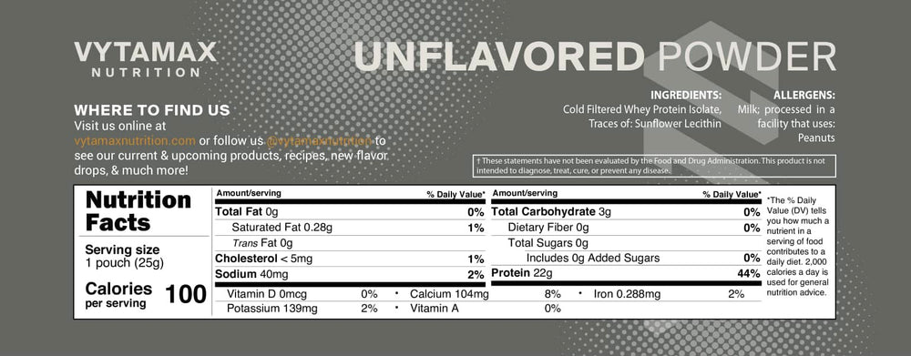 Variety Pack: Isomax Whey Protein Isolate(7 servings)