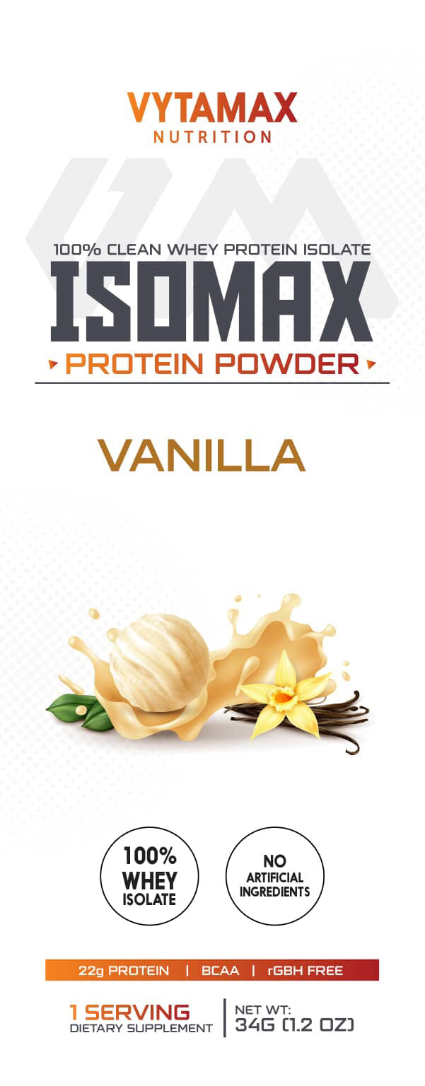 Variety Pack: Isomax Whey Protein Isolate(7 servings)
