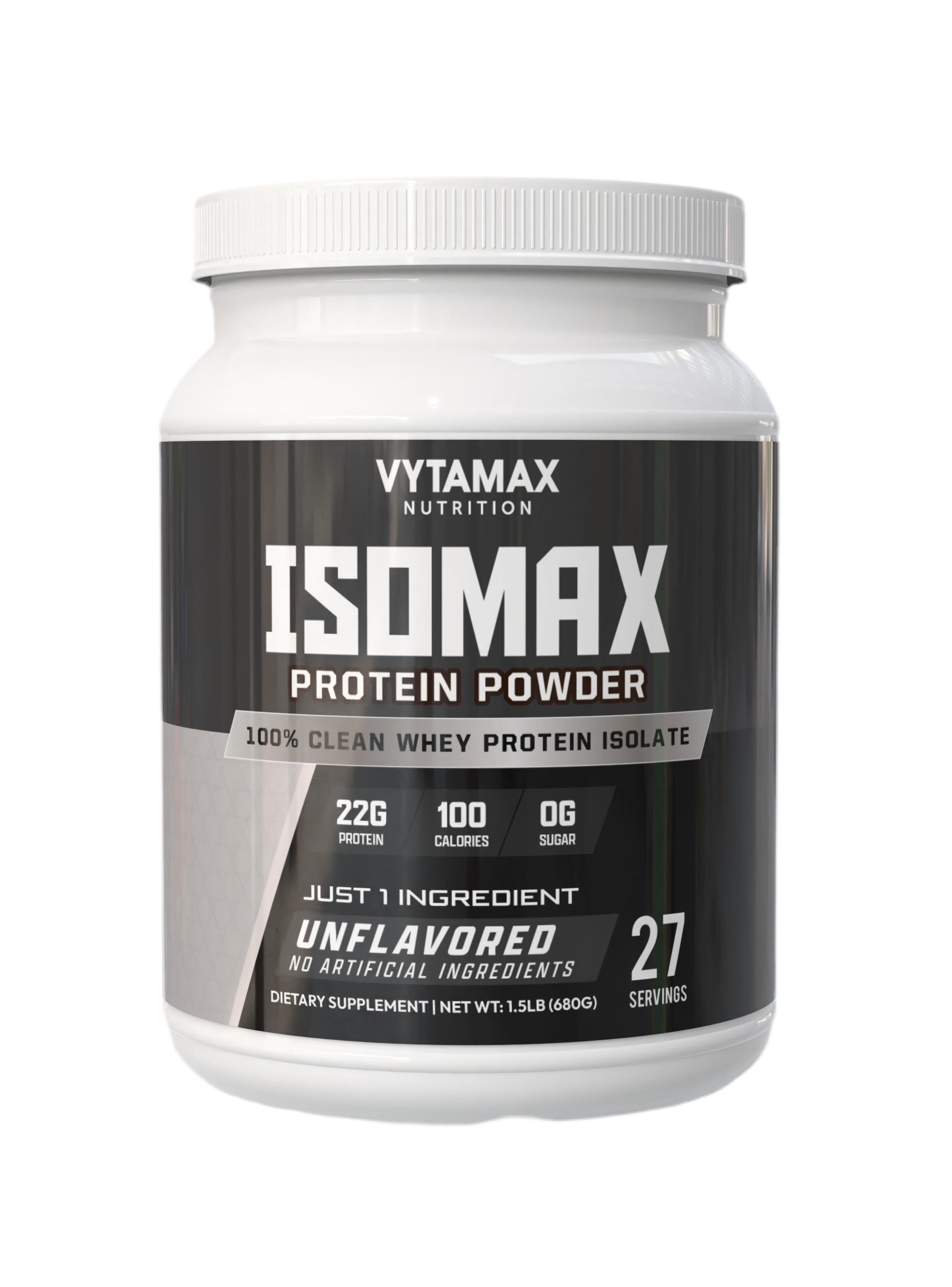Whey Protein Isolate Powder (Unflavored)