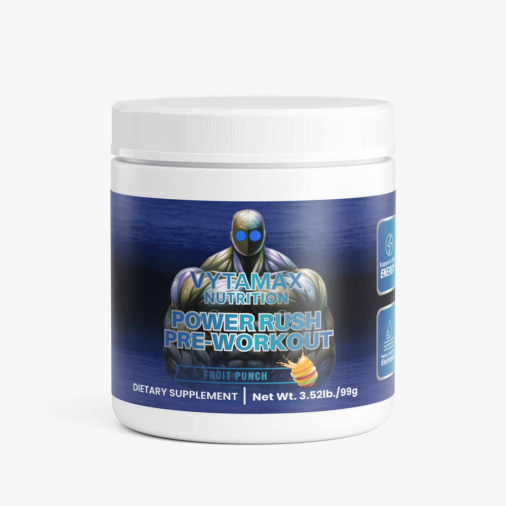 Pre-Workout Power Rush (Fruit Punch)