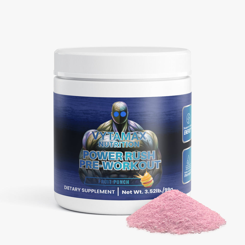 Pre-Workout Power Rush (Fruit Punch)
