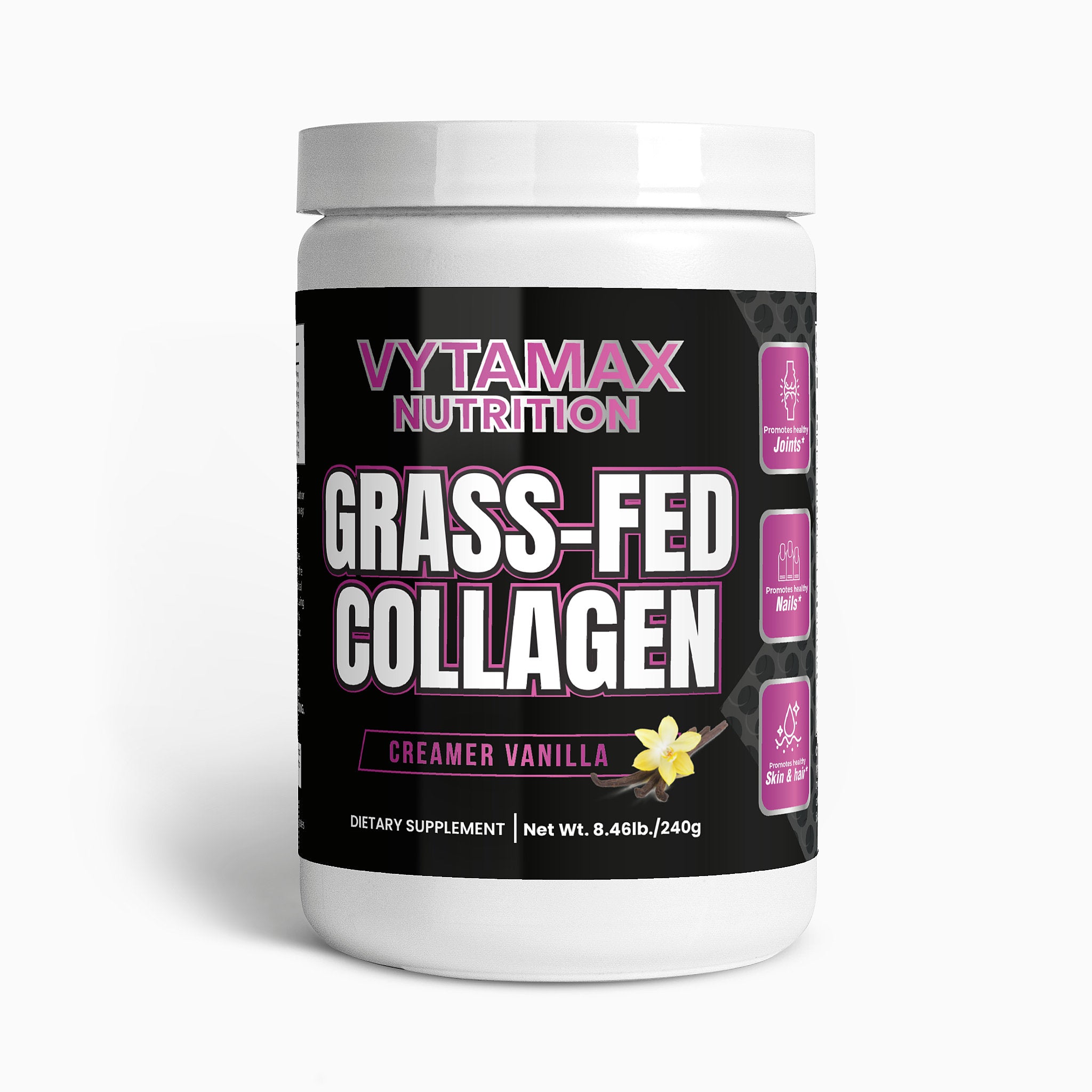 Grass-Fed Collagen Creamer (Vanilla)
