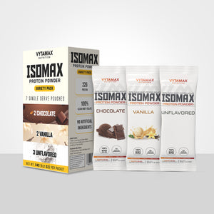 Variety Pack: Isomax Whey Protein Isolate(7 servings)